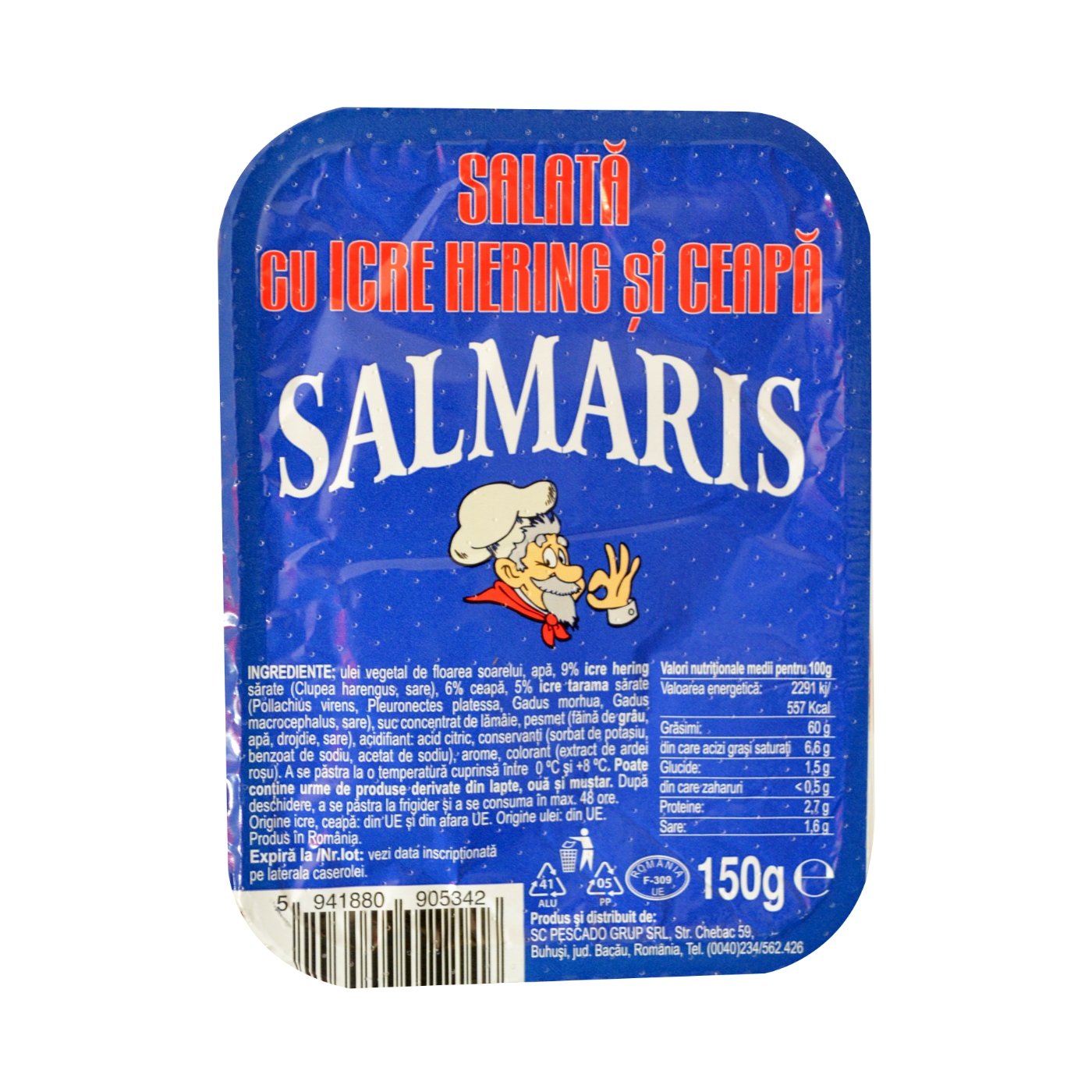 Salmaris Salata Icre Hering Ceapa