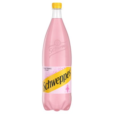 Imaginea SCHWEPPES PINK TONIC BAUTURA RACORITOARE CARBOGAZOASA 1.5L