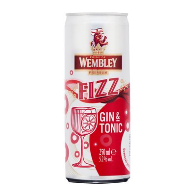 Imaginea WEMBLEY FIZZ GIN&TONIC 5.2%