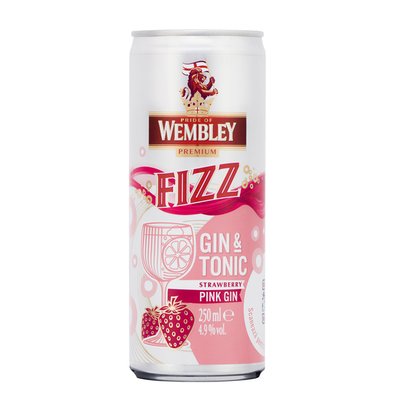 Imaginea WEMBLEY FIZZ GIN&T.PINK4.9%