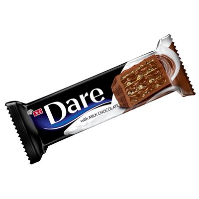 Imaginea DARE MILK  BATON CU CREMA DE CACAO CU GLAZURA DE CIOCOLATA CU LAPTE SI NAPOLITANA