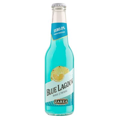 Imaginea ZAREA  BLUE LAGOON 275L 0.0%ALCOOL  CU SUC  DE ANANAS SI PORTOCALE+GARANTIE SGR 0.50LEI