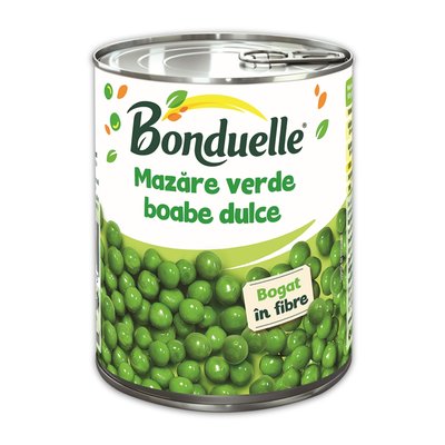 Imaginea BONDUELLE MAZARE VERDE BOABE DULCE MASA SCURSA NETA 530G