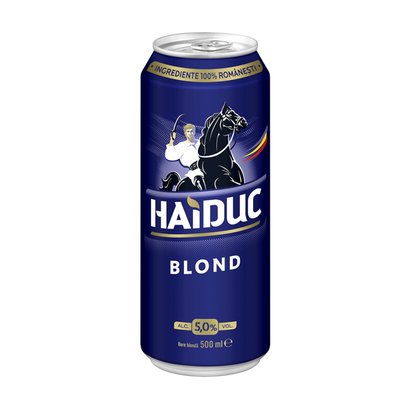 Imaginea SGR*HAIDUC BERE BLONDA DOZA 5%ALC500ML