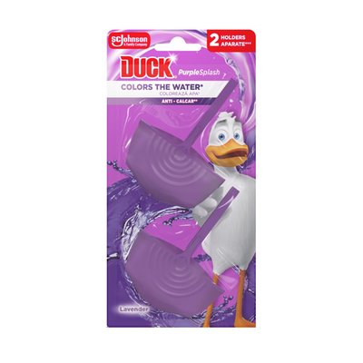 Imaginea DUCK ODORIZANT WC LAVANDA  APARAT DUBLU