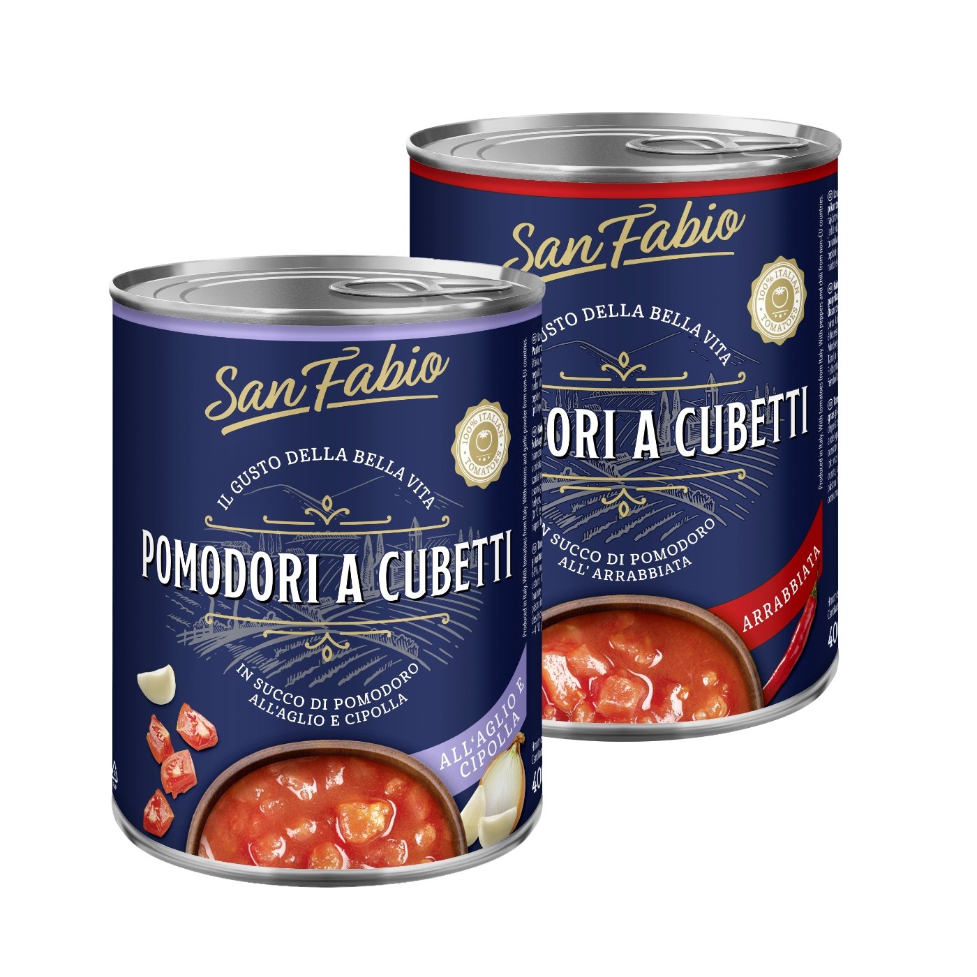 San Fabio Mix Rosii Decojite Cu Ierburi 400g