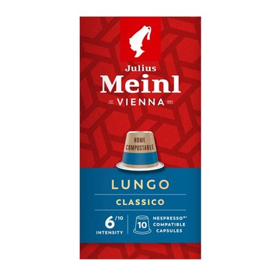 Imaginea JULIUS MEINL LUNGO CLASSICO CAPSULE COMPATIBILE NESPRESSO 10BUC