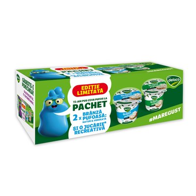 Imaginea PACHET CREM.BRANZA + JUCARIE 2X140GR