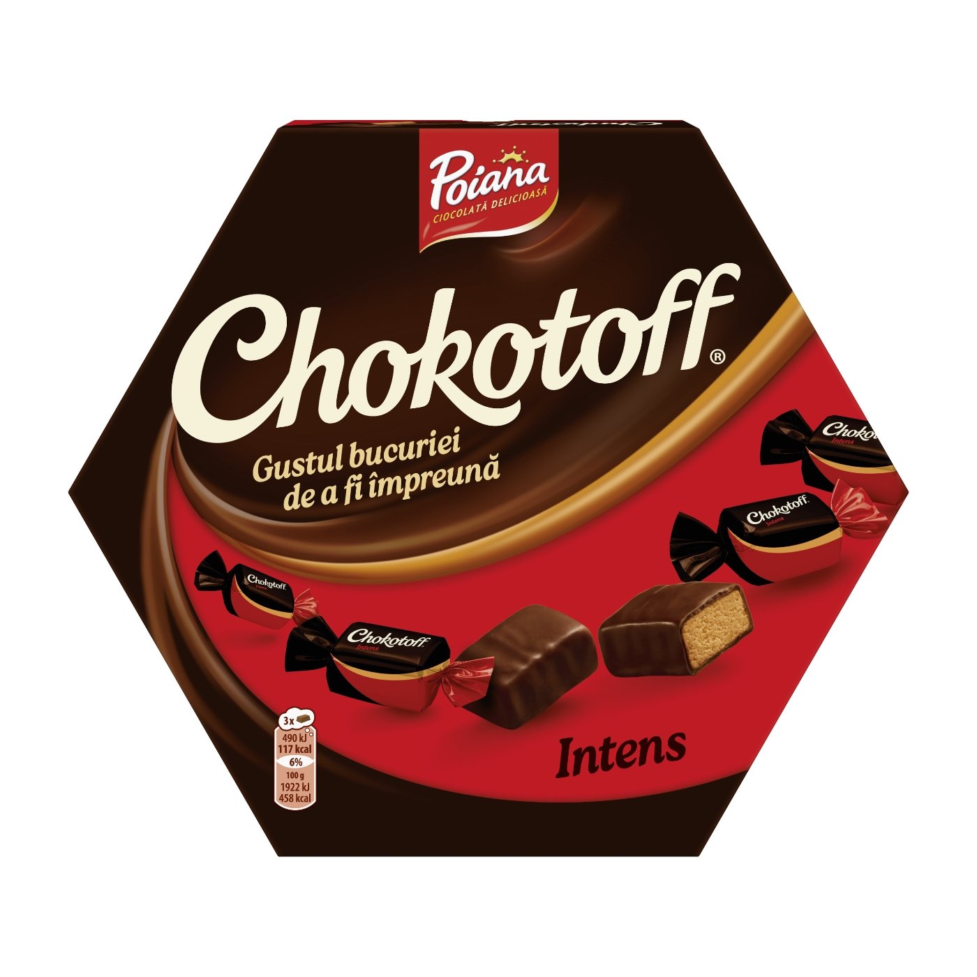 Chokotoff Intens Caramele Invelite In Ciocolata Amaruie
