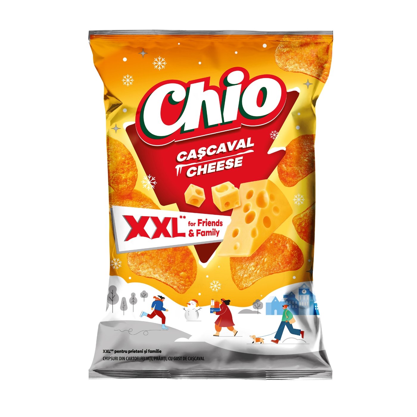 Chio Chips Cartofi Cu Gust De Cascaval