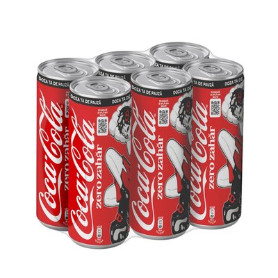 Imaginea SGR?*COCA COLA ZERO DOZA 6X250ML