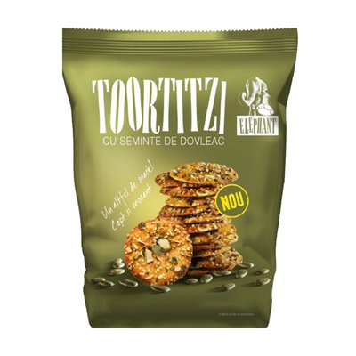 Imaginea ?*TOORTITZI CU SEMINTE DE DOVLEAC 180G
