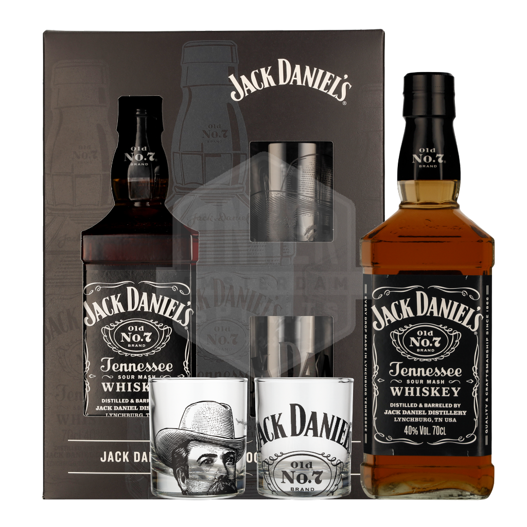 Jack Daniel's + 2 Glasses