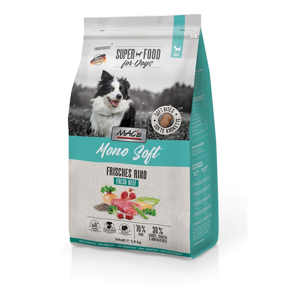 bio nassfutter hund Bio-Ente Nassfutter für Hunde 800g main image 1