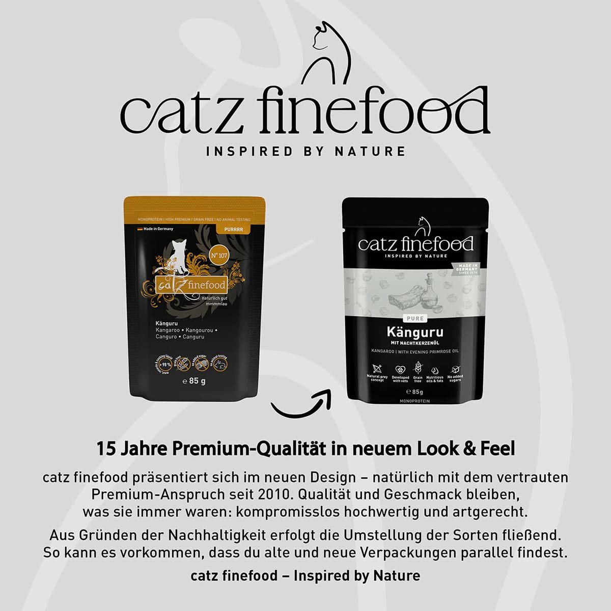 catz finefood PURE Känguru 16x85g kaufen bei ZooRoyal