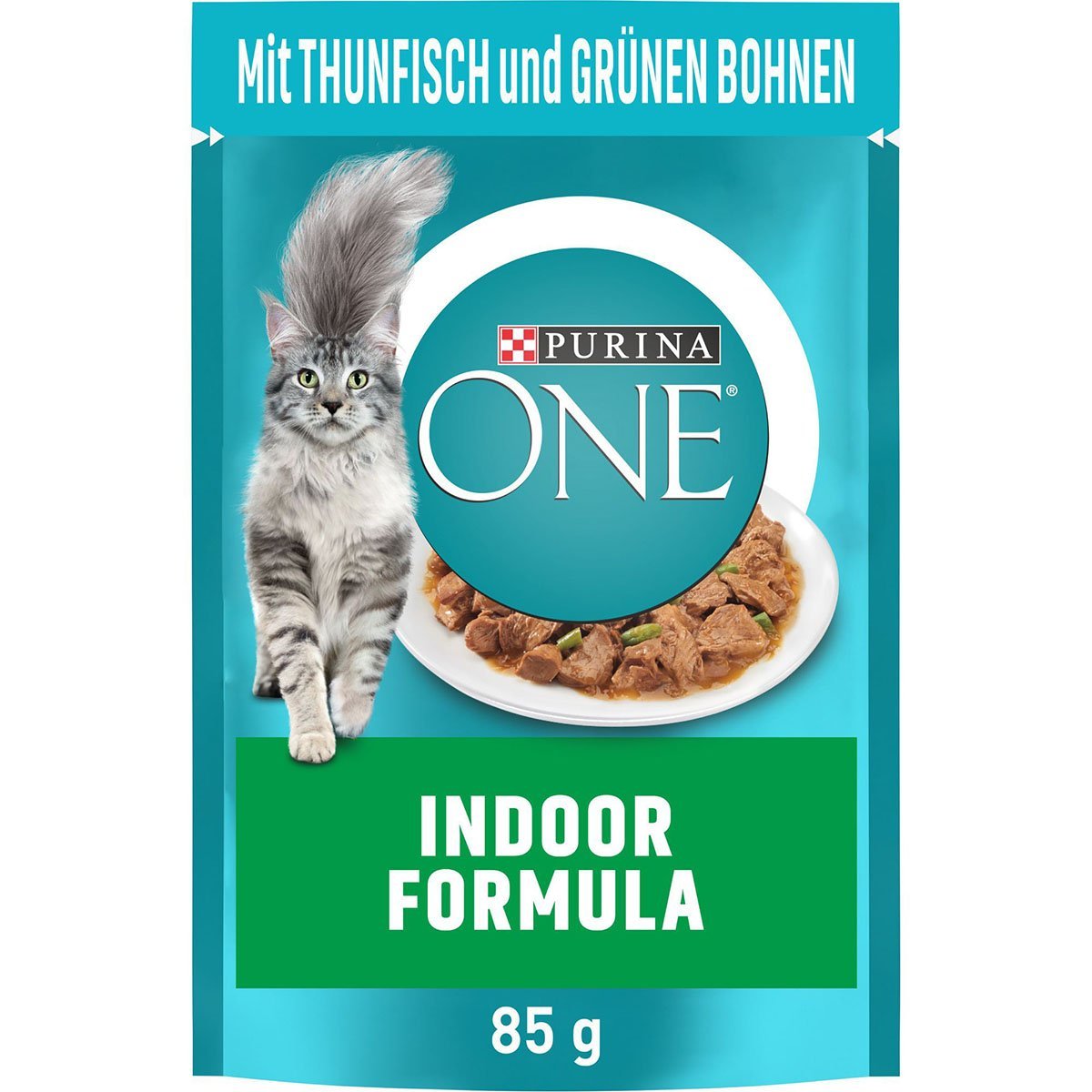 PURINA ONE INDOOR FORMULA in Sauce Thunfisch 26x85g kaufen bei ZooRoyal