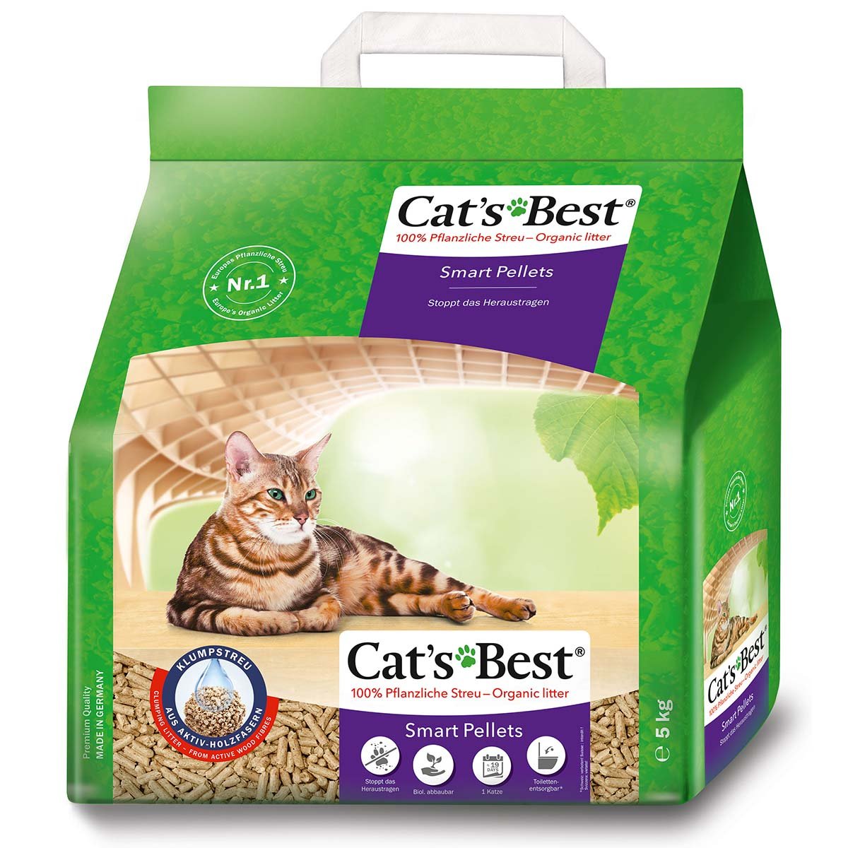 katzenstreu matte Katzenstreu Matte – 2-Schicht-System, wasserdicht & pfotenschonend