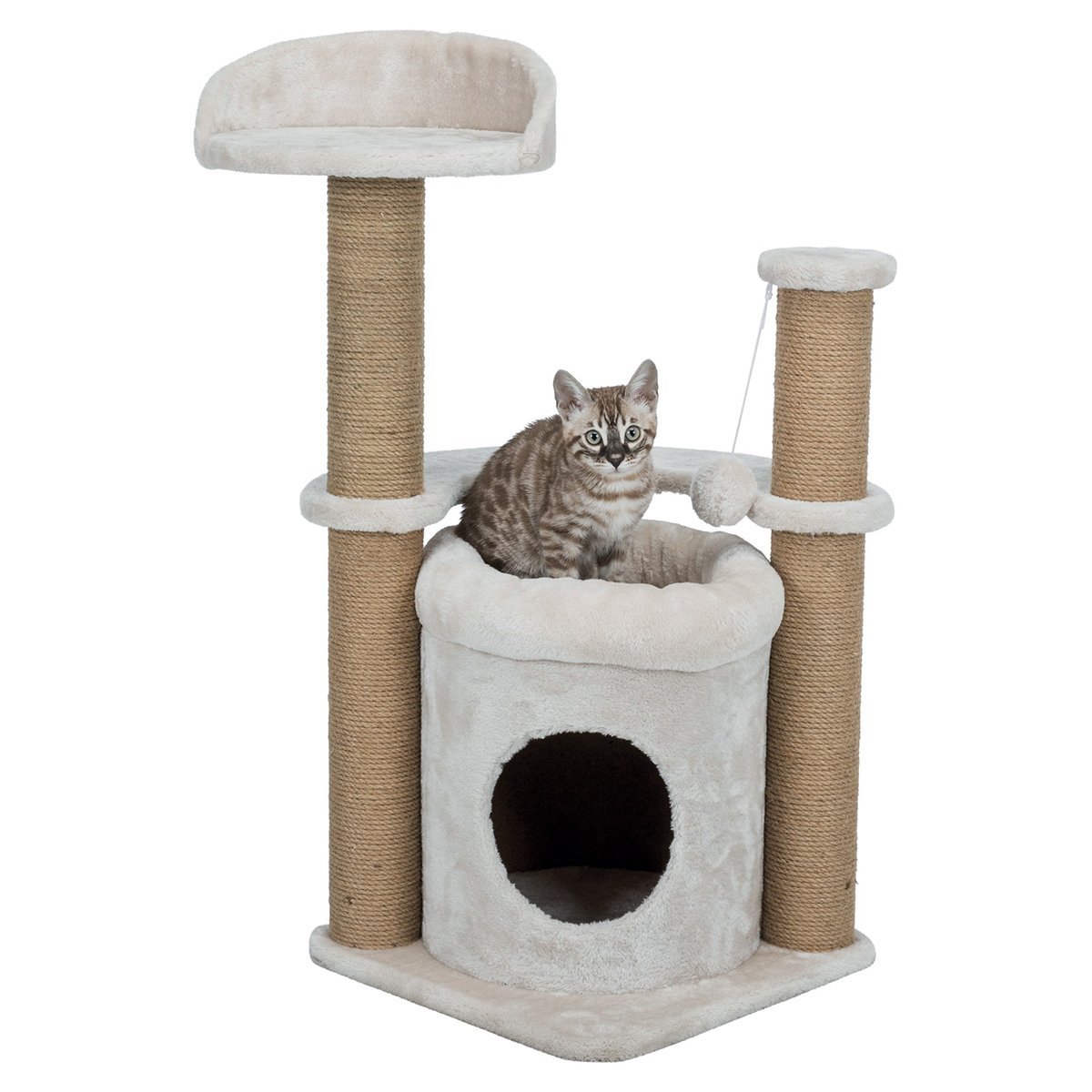 Kratzbaum beige online kaufen | ZooRoyal