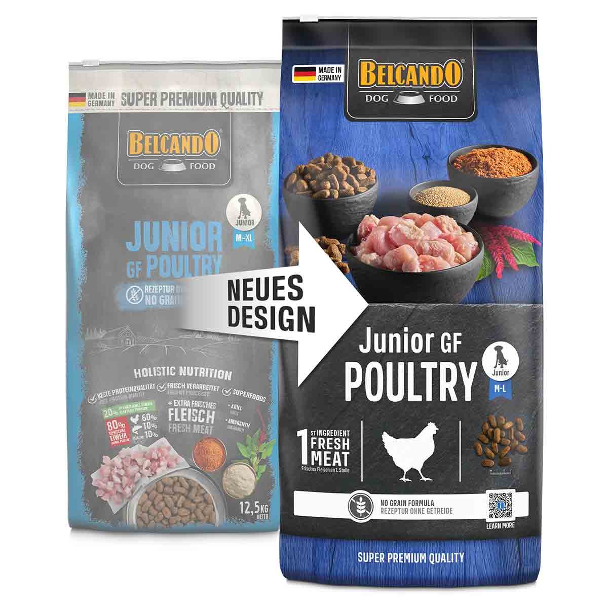 Belcando Junior GF Poultry - 12,5kg kaufen bei ZooRoyal