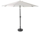 ALU & PISA Parasol set wit Parasol met voet 