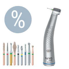 blaues W&H WK-56 LT + 50 Komet Instrumente