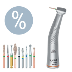 rotes W&H WK-99 LT + 50 Komet Instrumente