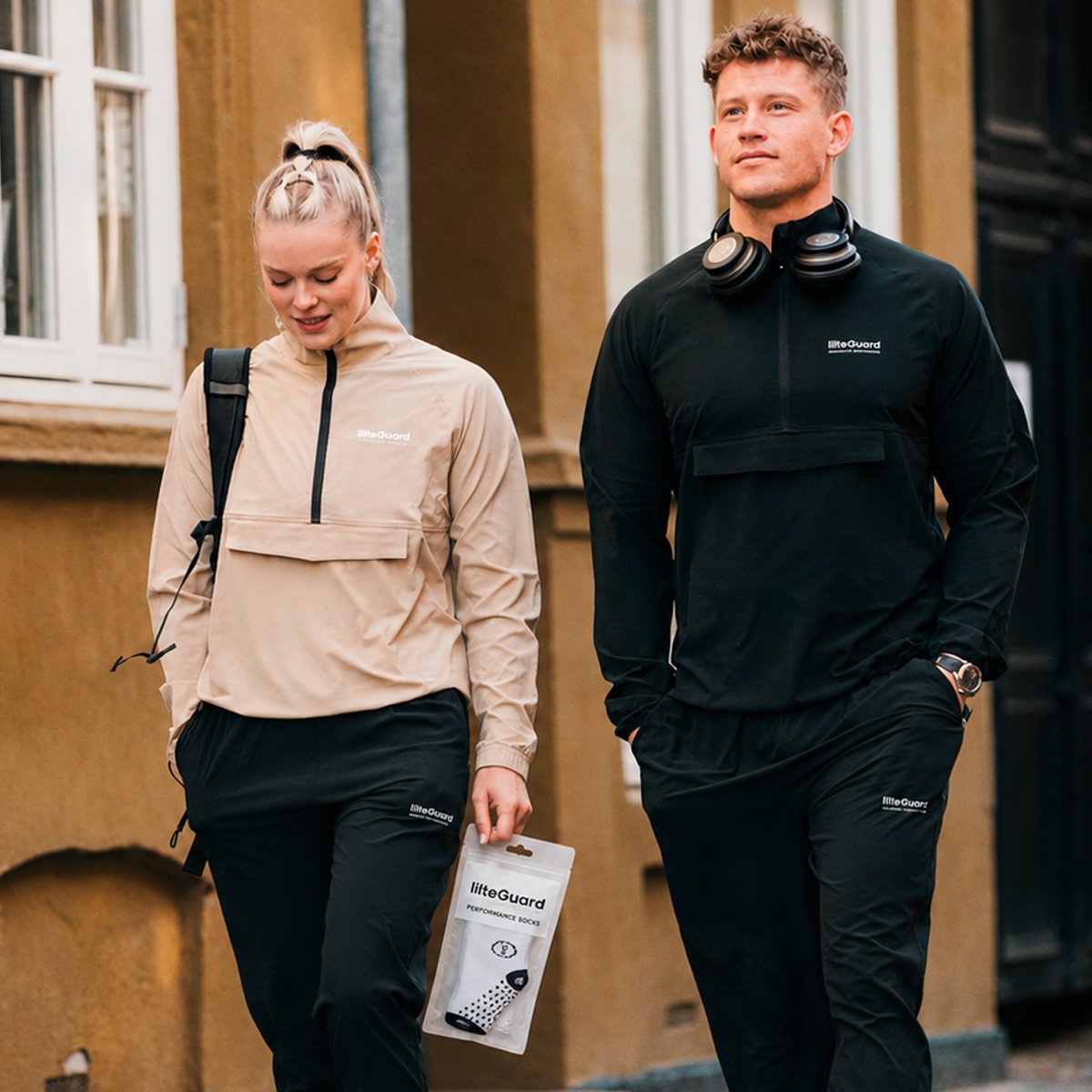 liiteGuard Træningsjakke og Pro Tech Strømper undefined
