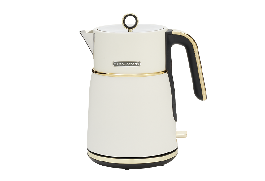 1.5L Capacity - make up to 6 cups at once | Removable limescale filter | 360° base | Easy view water window | On/Off switch illumination | Matte White