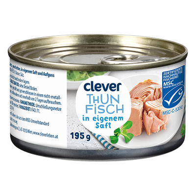 Thunfisch in eigenem Saft, 195g Produktbild