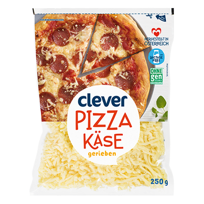 Pizzakäse gerieben, 250g Produktbild