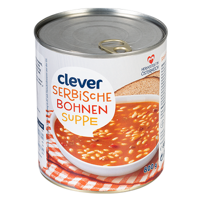 Serbische Bohnensuppe, 400g Produktbild