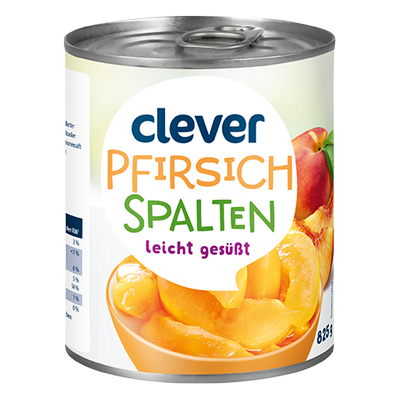 Pfirsich-Spalten, 825g Produktbild