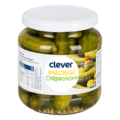 Cornichons, 530g Produktbild