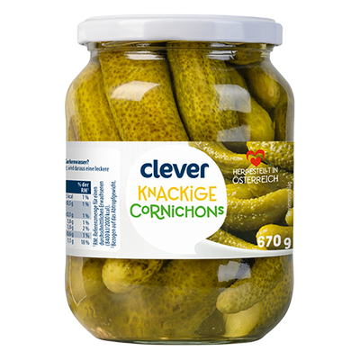 Cornichons, 530g Produktbild