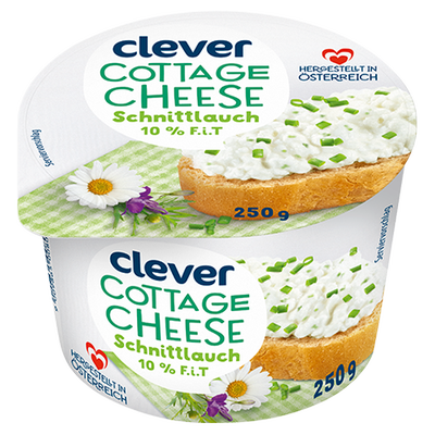 Cottage Cheese Schnittlauch 10% F.i.T., 250g Produktbild