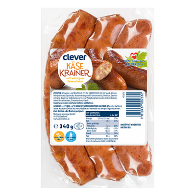 Käsekrainer, 340g Produktbild