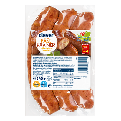 Käsekrainer, 340g Produktbild