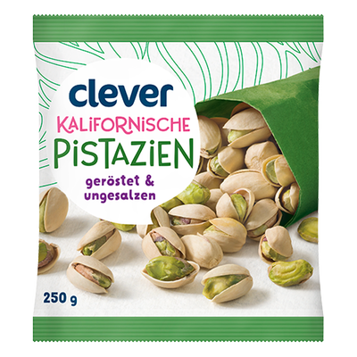 Pistazien, geröstet und ungesalzen, 250g Produktbild