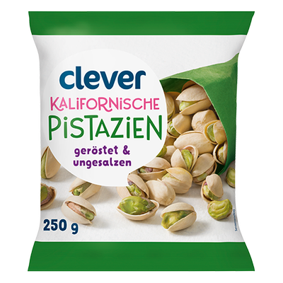 Pistazien, geröstet und ungesalzen, 250g Produktbild