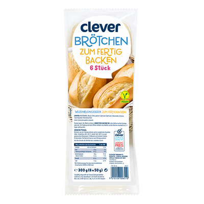 Brötchen zum Fertigbacken, 300g Produktbild