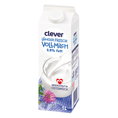 Vollmilch länger frisch 3.5%,1l Produktbild