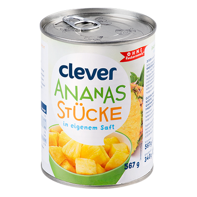 Ananasstücke, 560g Produktbild