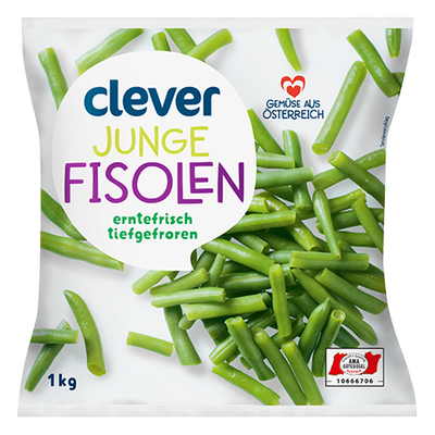 Junge Fisolen AMA, 1kg Produktbild