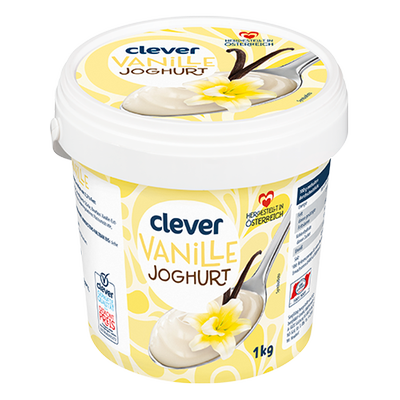 Vanillejoghurt, 1kg Produktbild