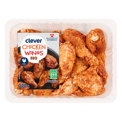 Chicken Wings mit BBQ Marinade, 500g Produktbild