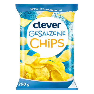 Chips, gesalzen, 250g Produktbild