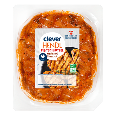 Hühnerfiletschnitzel, mariniert classic, 500g Produktbild