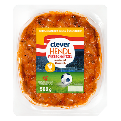 Hühnerfiletschnitzel, mariniert classic, 500g Produktbild