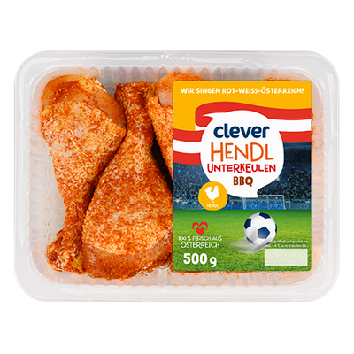 Hendl Unterkeulen BBQ, 500g Produktbild
