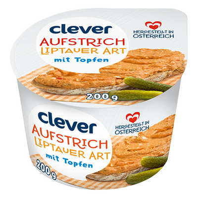 Aufstrich Liptauer Art mit Topfen, 200g Produktbild